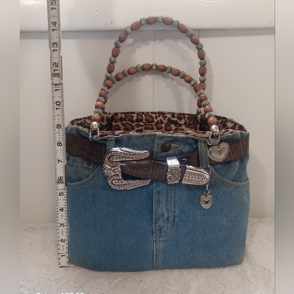 Demin Jeans Purse - Picture 3 of 8